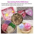 thumbnail image 3 of 10pcs Eco-friendly Raffia Paper Silk Wrinkled Cosmetics Shock-proof Filler Elegant Shredded Paper Stuffing Eye-catching Perfect DIY Confetti Packaging Supplies, 3 of 7