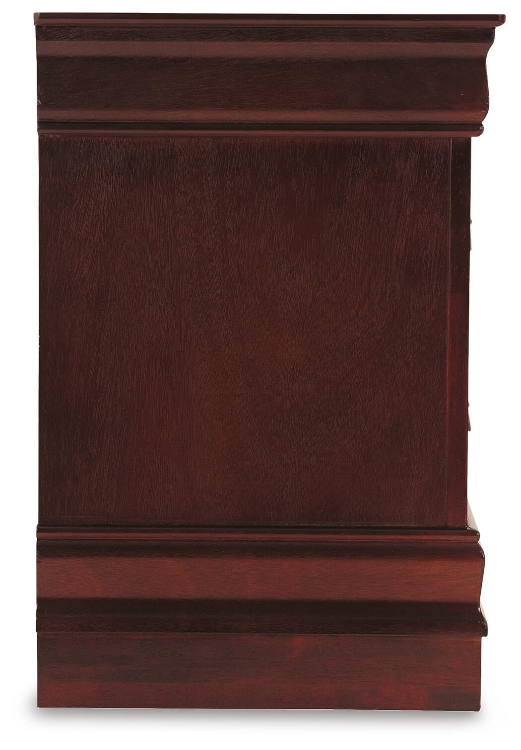 Signature Design by Ashley Traditional Alisdair 2 Drawer Nightstand, Reddish Brown