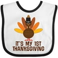 thumbnail image 3 of Inktastic My 1st Thanksgiving Turkey Boys or Girls Baby Bib, 3 of 4