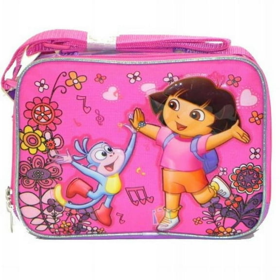 Dora & Boots Pink Lunch Bag