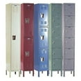 thumbnail image 2 of Box Locker, 12 in W, 12 in D, 78 in H, (1) Wide, (6) Tier, Tan U1228-6A-PT, 2 of 2