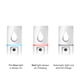 thumbnail image 2 of Señor De La Cara L2 Mini Nano Facial Mister con espejo superior Handy Cool Mist Sprayer (Blanco) Tmvgtek Cuidado Belleza, 2 of 3