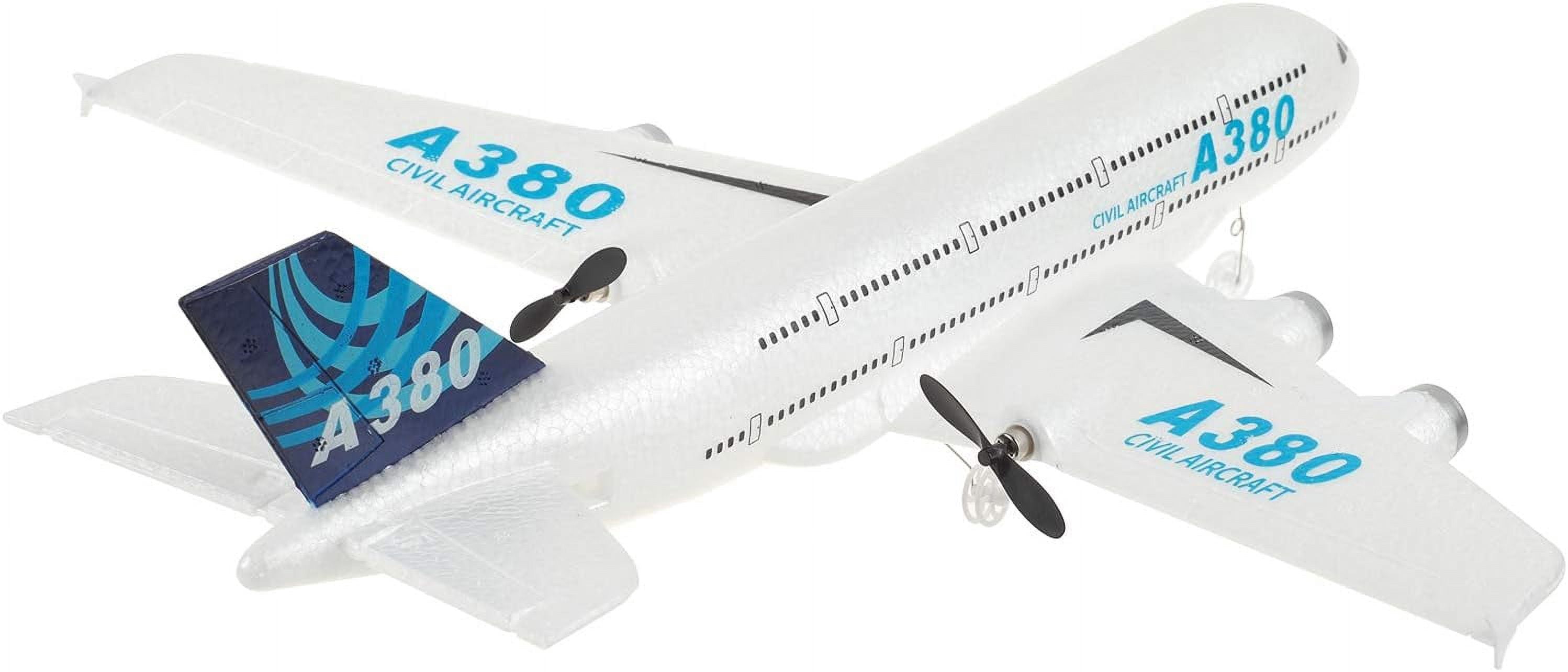 Remote Control RC Airplane Ready to Fly for Beginners, 2.4GHz 2-Channel RC Plane with 6-Axis Gyro, Rechargeable Foam RC Aircraft for Kids and Teens