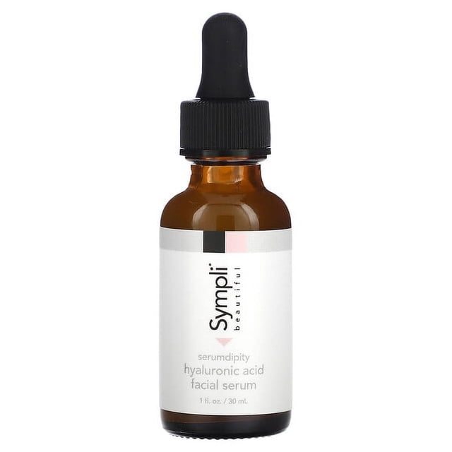 Sympli Beautiful , Sérumdipity, Sérum Facial à l'Acide Hyaluronique, 1 fl oz (30 ml)