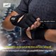 thumbnail image 3 of SHirola Guantes Para Gimnasio Gym Grip Soporte Muñeca Negro esquí esquí Gafas de esquí, 3 of 5