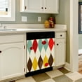 thumbnail image 3 of Abstract midcentury modern design Dishwasher Magnet Cover Decorative Sticker for Home Cabinet Kitchen 23" x26", 3 of 5