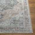 thumbnail image 6 of Livabliss Tahmis Vintage Washable Area Rug,5'3" x 7'3",Light Grey, 6 of 8