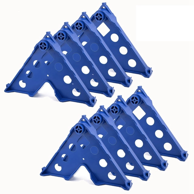 Estante de Secado para Pintura, de Madera Pintada con Aerosol, Soporte para Palos de Madera, Herramienta Accesoria para Pintores, 8 Piezas