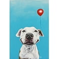 thumbnail image 2 of Coleman, Victoria 13x18 White Modern Wood Framed Museum Art Print Titled - Party Dog V, 2 of 4