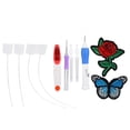 thumbnail image 1 of Punch Needle Set Embroidery Stitching Craft Tool TPR Handle DIY Sewing Threading Device, 1 of 10
