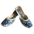 thumbnail image 3 of Women Flat Ballerina Punjabi Jutti Khussa Shoes Ethnic Phulkari Shoes US 6 / EURO 36, 3 of 5
