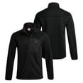 thumbnail image 4 of Reebok Men's and Big Men's Textured Fleece Jacket, Sizes S-3XL, 4 of 8