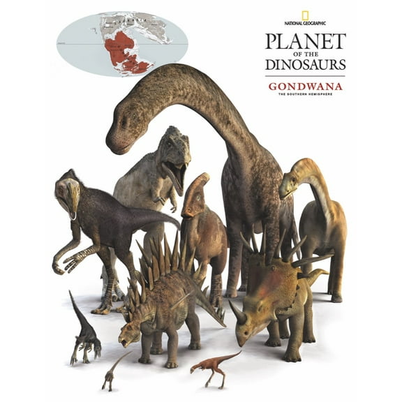 Gondwana Dinosaurs Mini - 100 Piece Puzzle