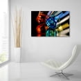thumbnail image 6 of Epic Art 'Colourful Plastic Glasses 2' by Clive Branson, Acrylic Glass Wall Art, 36"x24", 6 of 8