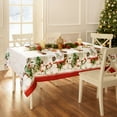 thumbnail image 3 of Elrene Snowman Winterland Holiday Snowflake Tablecloth 60x120 Rectangle, 3 of 5