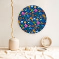 thumbnail image 5 of Zufioo Sea Fish Print Bone China Decorative Plate, Ceramic Dinner Plate with Stand Ceramic Decoration Homewares-10in, 5 of 6