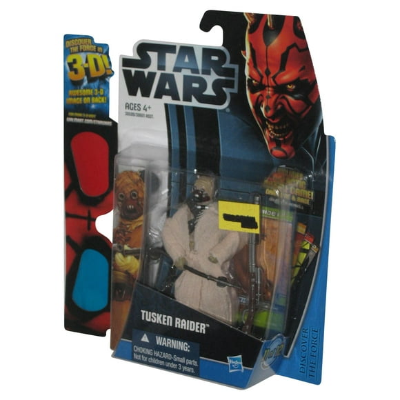 Star Wars Discover The Force (2012) Tusken Raider Figure w/ 3D Glasses