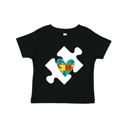 

Inktastic Autism Puzzle Piece Autistic Spectrum Awareness Gift Toddler Boy or Toddler Girl T-Shirt