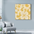 thumbnail image 3 of Trademark Fine Art 'Suzani Silhouette in Yellow II' Canvas Art by Chariklia Zarris, 3 of 4