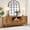 2-walnut-63in, variant on 51" Fluted TV Stand, Mid-Century Entertainment Center for 60" TVs with Drawers & Sliding Doors, Curved Media Console