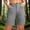 *Gray, variant on Women's High Waisted Cargo Shorts, Casual Active Shorts with Pockets Red,Women's Plus M