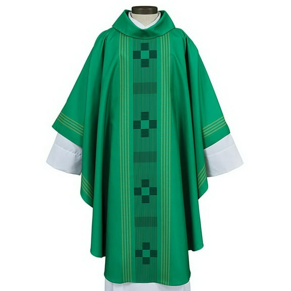 RJ Toomey L9292 Treviso Collection Chasuble-Green