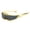 Gold Frame Gray Piece, variant on Unisex Dolphin Sunglasses for Men and Women Outdoor Sports Cycling PC Lens Sunglasses Normal Frame Flexibility Suitable