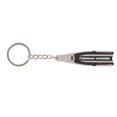 thumbnail image 4 of Sonducket Llavero Aletas Aletas Ligero Llavero portátil Soporte liso Accesorio Llaves Monedero Regalo Natación Buceo Gris Type3 NO3, 4 of 6