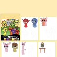 thumbnail image 3 of Libro de escritura a mano Sprunki Figures, libros para colorear, libro de trazado, libro de dibujo lineal, trazado pintado a mano, libro de imágenes para practicar el control del lápiz, boceto para am, 3 of 3