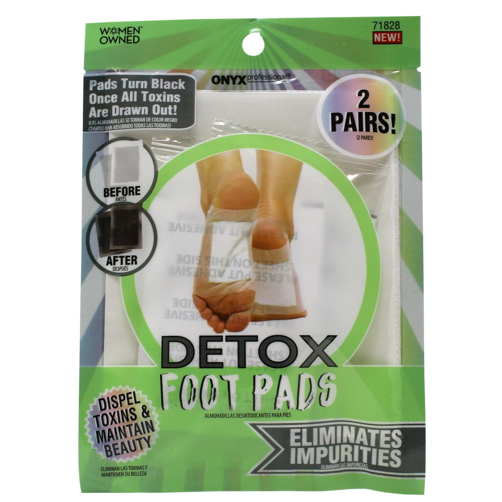 Onyx Detox Foot Pads, Foot Patches, Detox Body Cleansing Pads, Sleep