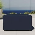 thumbnail image 5 of Modway Saybrook Fabric Upholstered Outdoor Patio Sofa Ottoman in Navy, 5 of 5