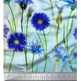 thumbnail image 3 of oneOone Polyester Lycra Fabric Leaves & Flower Panel Print Fabric By The Yard 56 Inch Wide, 3 of 3