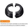 thumbnail image 4 of Deck Post Base Cover, 4Pcs Split Style Post Bracket 51mm/2.01" Post Base for Hand and Stair Rails, 4 of 5