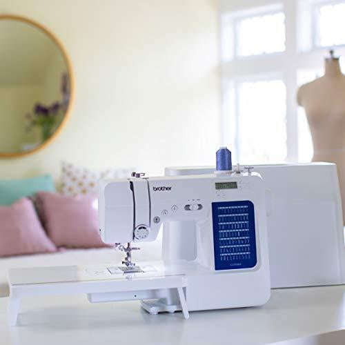 Brother CS7000X Computerized Sewing and Quilting Machine, 70 Built-in  Stitches, LCD Display, Wide Table, 10