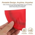 thumbnail image 4 of Uxcell 6.3" x 6.3" Soft Mini Flash Diffuser Cap, 2 Pack Universal Elastic Flash Diffuser Cover for Nikon DSLR Camera Flashlight, Red, 4 of 6