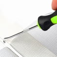 thumbnail image 3 of 2 Pcs Window Screen Roller Tool Rolling Mesh Replacement Suite Wooden Metal, 3 of 6