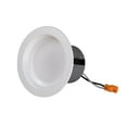 thumbnail image 4 of Nicor Lighting DCR41061202KWHBF 4 in. 2700K 60W Equivalent DCR4 Integrated LED White Baffle Round Dimmable Recessed Downlight, 4 of 10