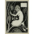 thumbnail image 2 of Aubrey Vincent Beardsley 14x18 Gold Ornate Wood Frame and Double Matted Museum Art Print Titled - Satyr (1892-98), 2 of 4