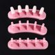 thumbnail image 4 of ensemble de supports amovibles pour la pratique du nail art, 100 pointes d'ongles roses, 4 of 4