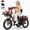 Black, variant on ESKUTE T300 E Trike Electric Tricycle for Adults, 750W Brushless Motor 18MPH+ Fat Tire Folding Trike, Step-Thru 3 Wheel Electric Bicycle, Up to 55 Miles Purple, UL2849