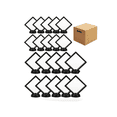 thumbnail image 1 of 20 Pcs Expositor 3d Joyería Marco Flotante Negro 9×9 y 11×11cm Belug Negro, 1 of 5