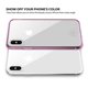 thumbnail image 4 of Funda ILUV Vyneer para iPhone XR Transparente Rosa iLuv Vyneer, 4 of 7