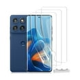 thumbnail image 1 of ccwmincc 3 Pack for Motorola Moto Edge 2025 Screen Protector TPU [Not Glass] [Support Fingerprint Unlock] HD Clear Touch Sensitive, Bubble Free Full Coverage for Motorola Edge 2025, 1 of 1