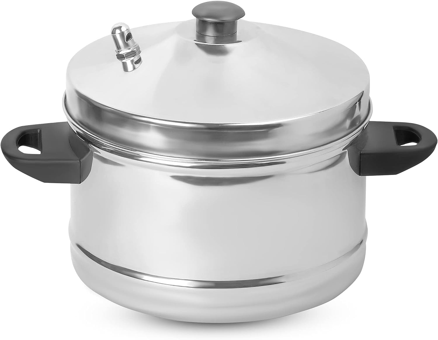 KSJONE Stainless Steel Idli Cooker for Indian Cooking Ergonomic
