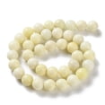thumbnail image 3 of Natural Jade Beads Strands Round 10mm Hole: 0.8mm 38pcs/strand 14.80 inch(37.6cm), 3 of 5