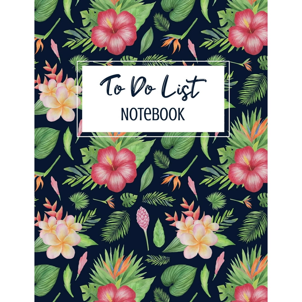 To Do List Notebook Undated Daily ToDo List Planner Personal and