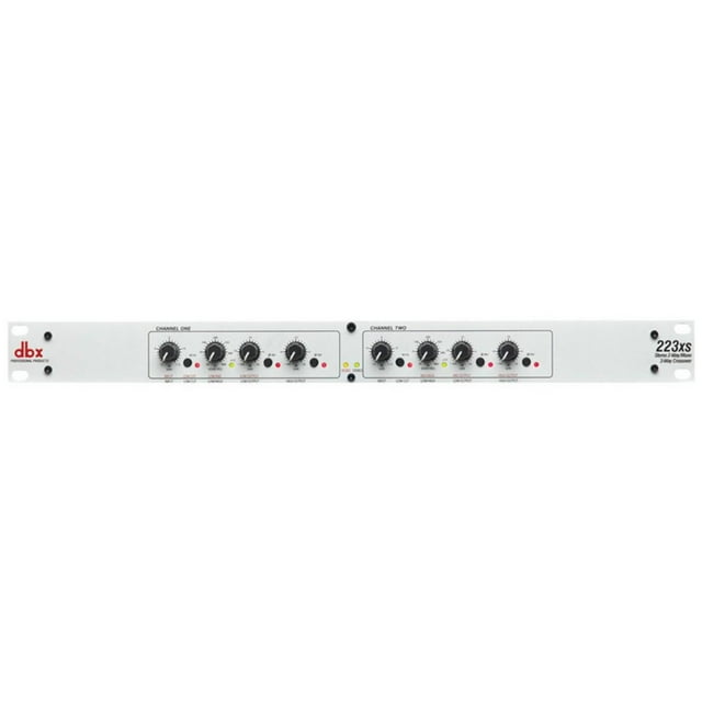 Crossover Estéreo DBX 223XS 2 Vías Mono 3 Vías