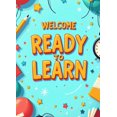 thumbnail image 3 of Welcome Ready to Learn Classroom Banner Educational Backdrop School Supplies Party Decorations Photography Props Classroom Decor, 3 of 3