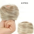 thumbnail image 2 of Human Hair Buns Ponytail Hairpiece Brazilian Hair Scrunchies Updos Donut Chignon Hair Extensions, 2 of 7