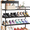 Black(31.5inch-Storage), variant on 5 Tiers Shoe Rack with Hook, Stackable Shoe Organizer Storage for Shoe and Boot, Shoe Shelf for Closet, Entryway, Dorm, Garage